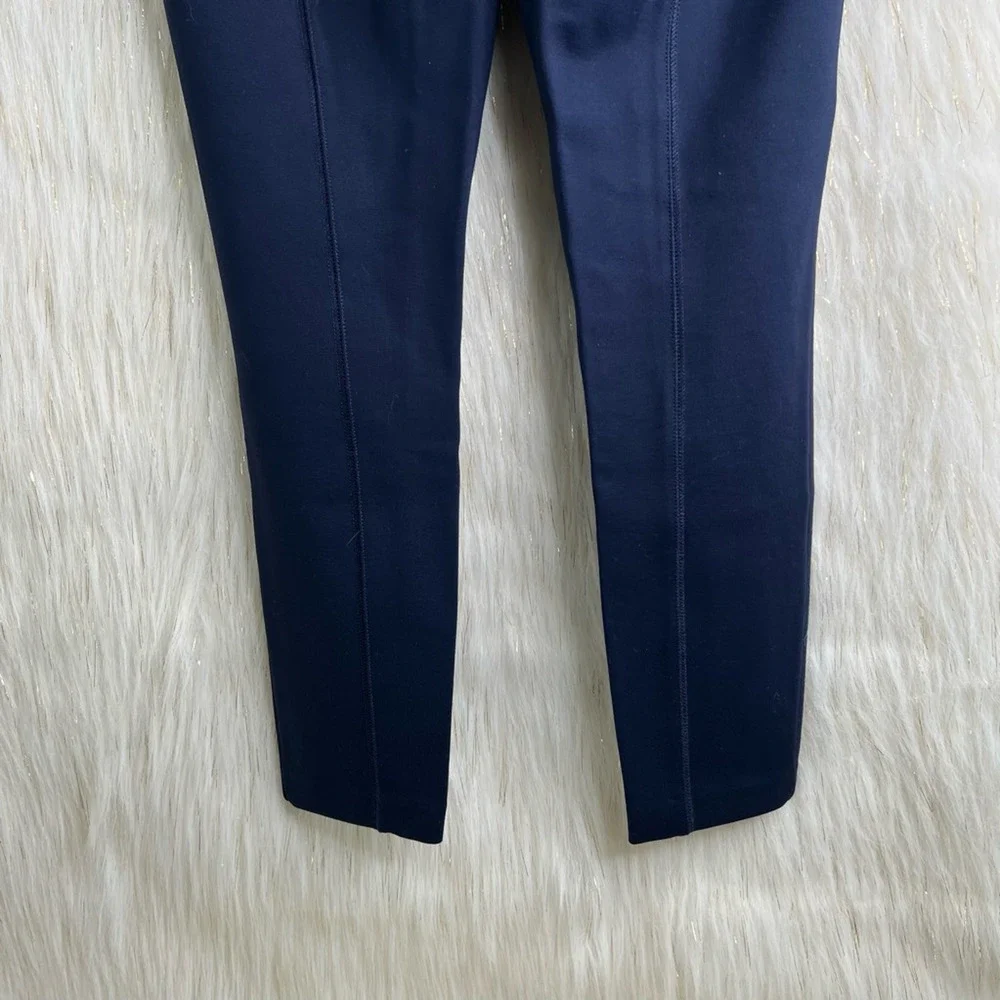 J.Crew Womens Pixie Cropped Skinny Pants Blue Low Rise Petites Medium PM New